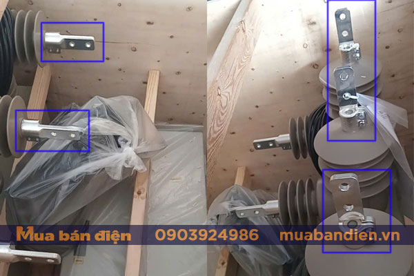 Kẹp cực Recloser Entec Korea