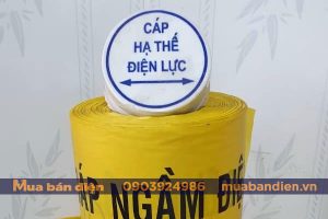 Mốc sứ báo hiệu cáp hạ thế điện lực chôn ngầm