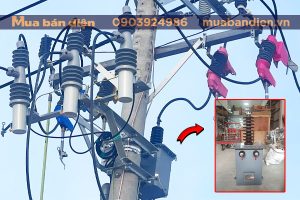 Biến điện áp cấp nguồn và đo lường cho thiết bị đóng cắt tụ bù