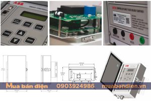 Bộ điều khiển tụ bù CQ900 ABB Hitachi Energy