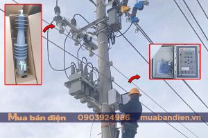 Dao cắt tụ bù và bộ điều khiển đóng cắt ABB Hitachi Energy