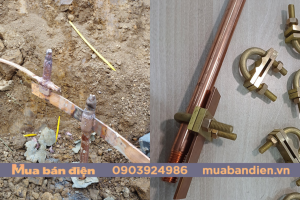 So sánh giữa hàn hóa nhiệt và kẹp cơ khí khi lắp cọc tiếp địa