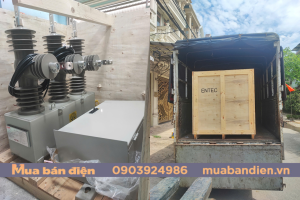 Trọn bộ máy cắt Recloser Entec
