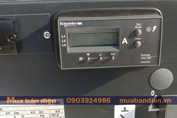 Bộ báo sự cố đầu cáp Flair 22D lắp tủ RM6 Schneider