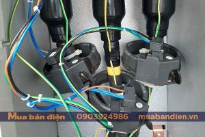 Bộ báo sự cố Flair 22D lắp tại vị trí đầu cáp ngầm tủ RMU
