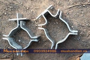Cổ dê cột điện lắp đặt thiết bị