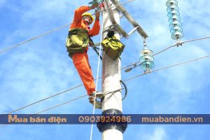 Sử dụng guốc trèo cột điện ly tâm