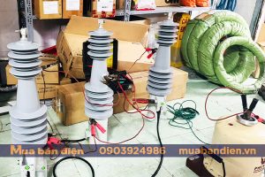Thí nghiệm dao cắt tụ bù trung áp ABB Hitachi Energy