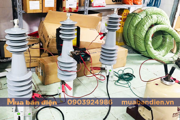 Thí nghiệm dao cắt tụ bù trung áp ABB Hitachi Energy
