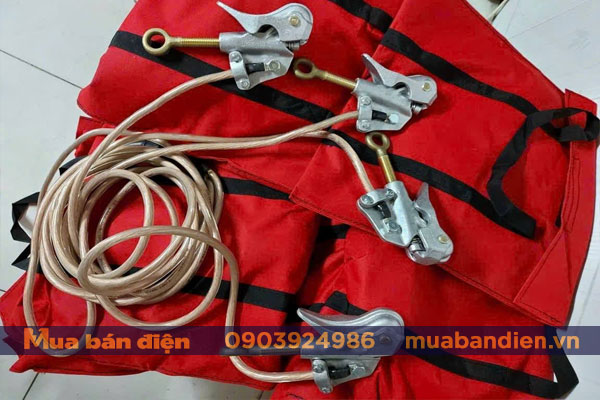 Tiếp địa di động trung thế kẹp mỏ vịt